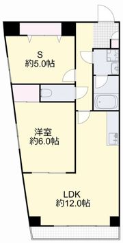 上杉第3ビル野田の間取り画像