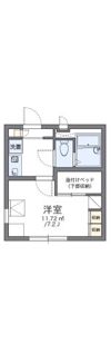 レオパレスイースト成瀬の間取り画像
