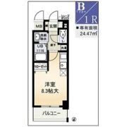 ウィスタリア新北野の間取り画像