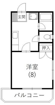 メゾンアルカディアの間取り画像