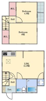 たちばな台戸建3の間取り画像