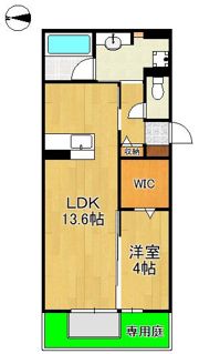 HABITAT YOSHINOの間取り画像