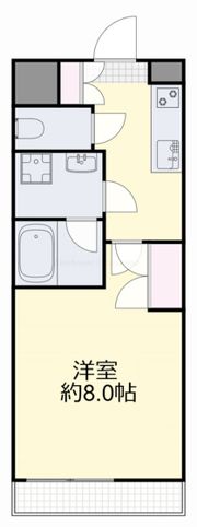 大供Aマンションの間取り画像
