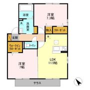 グリーンビュー菅野の間取り画像