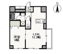 アーバン富田町の間取り画像