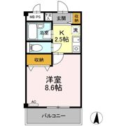 アクシス東小金井の間取り画像