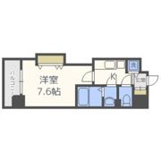Luxe玉造Ⅱの間取り画像