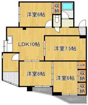 プリンセス片野IIの間取り画像