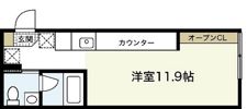 ヴィラ リヴィエールの間取り画像