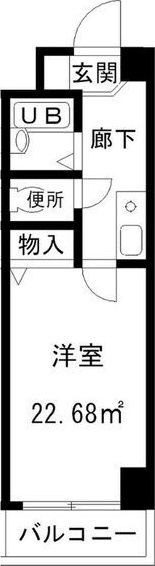 ∞中之島アンフィニの間取り画像
