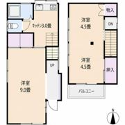 星野貸家の間取り画像