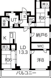 ルミエールの間取り画像