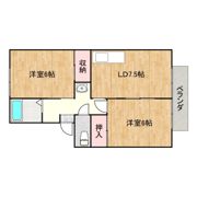 フジイコーポの間取り画像