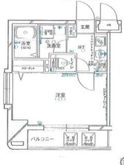 グリフィン横浜・高島町の間取り画像