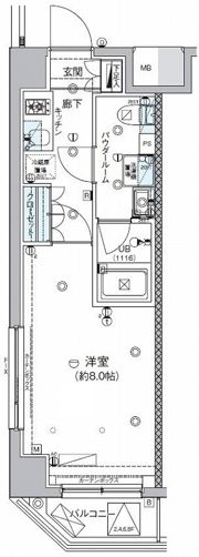 セジョリ早稲田WESTの間取り画像