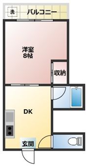 OASIS柏の森Ⅱの間取り画像