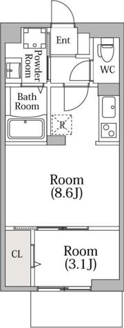 RAYS(K-158)の間取り画像