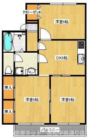 セジュール高崎A棟の間取り画像