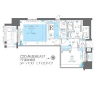 ZOOM秋葉原EASTの間取り画像