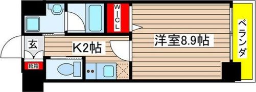 ウルフィエスタ桜山の間取り画像