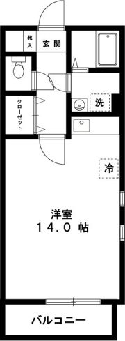 チェリーコートつつじヶ丘の間取り画像