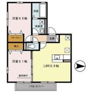 フルールの間取り画像