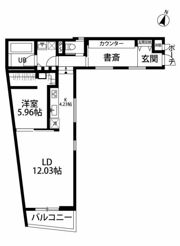 デコール代官山の間取り画像