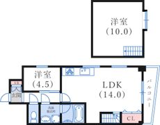サンビルダー六甲駅前の間取り画像
