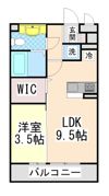 憩ハイツの間取り画像
