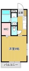 リヴェール絹の台Bの間取り画像