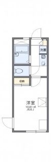 レオパレスガーデ二ア宮沢町の間取り画像