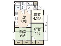 メゾン隅田の間取り画像