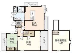 牛田本町4丁目K邸の間取り画像