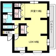 コーポサブリナの間取り画像