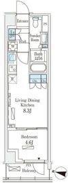 ロイヤルパークス赤羽サウスの間取り画像