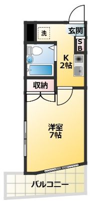 ウイング用賀の間取り画像
