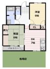 コーポ光岡の間取り画像