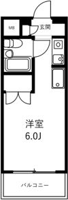 KOGANEI CRYSTAL MANSIONの間取り画像