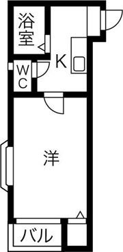 エムケート桜山の間取り画像