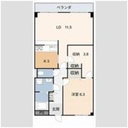 グリーンヒルズ白山の間取り画像