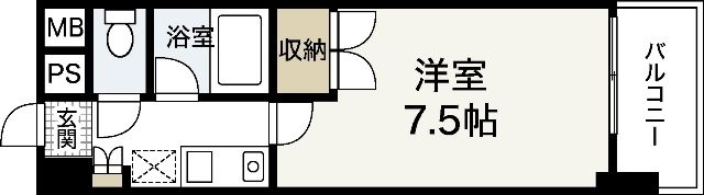 リバーメゾン横川の間取り画像