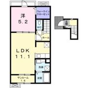 カーサ トナミⅠの間取り画像