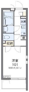 クレイノシャトレー栗木の間取り画像
