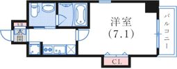 ビエント花隈の間取り画像