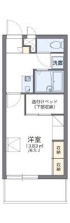 レオパレスシーサー館の間取り画像