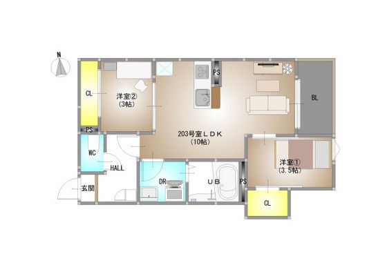 間取図