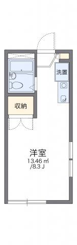 レオパレスリュミエールの間取り画像