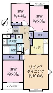 東急ドエル南浦和ビレジの間取り画像