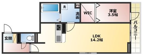 DROOM杉浦の間取り画像