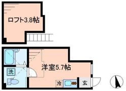 ポモドーロ蒲田の間取り画像